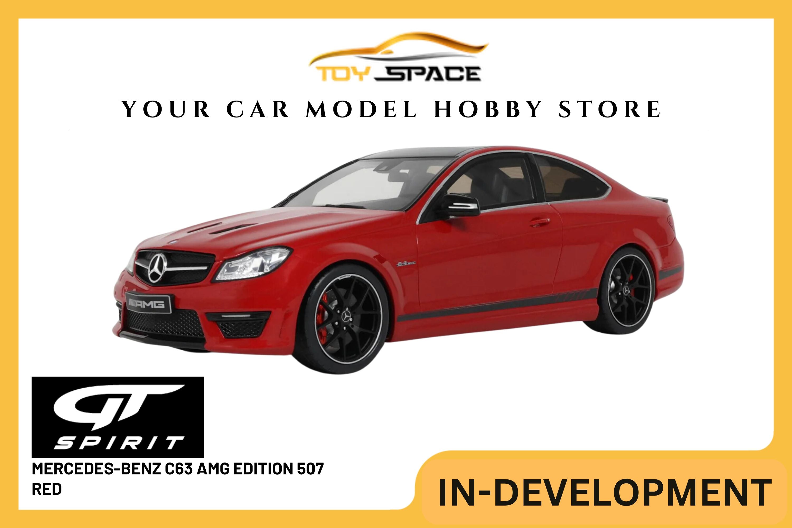 [GT SPIRIT] 1/18 Mercedes-Benz C63 AMG Edition 507 Red 2014 [GT920]