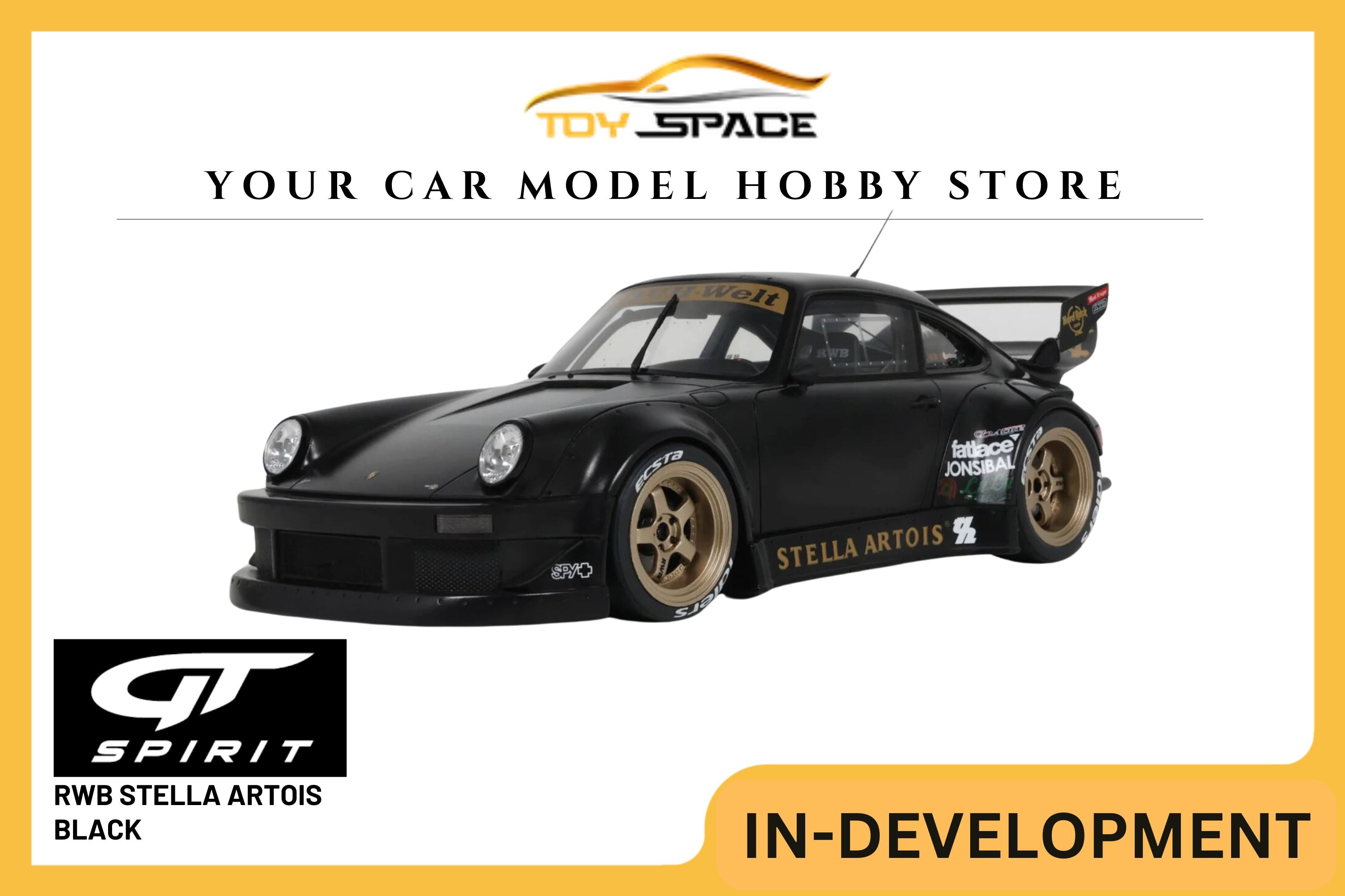 [GT SPIRIT] 1/18 RWB Stella Artois Black 2010 [GT918]