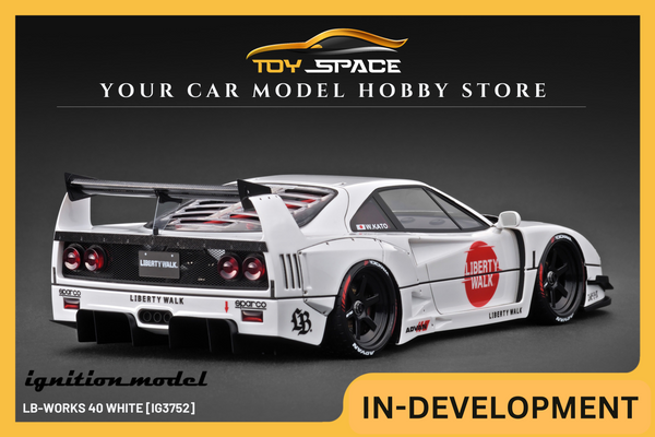 [IGNITION MODEL] 1:18 LB-Works 40 White [IG3752]