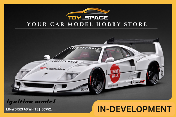 [IGNITION MODEL] 1:18 LB-Works 40 White [IG3752]