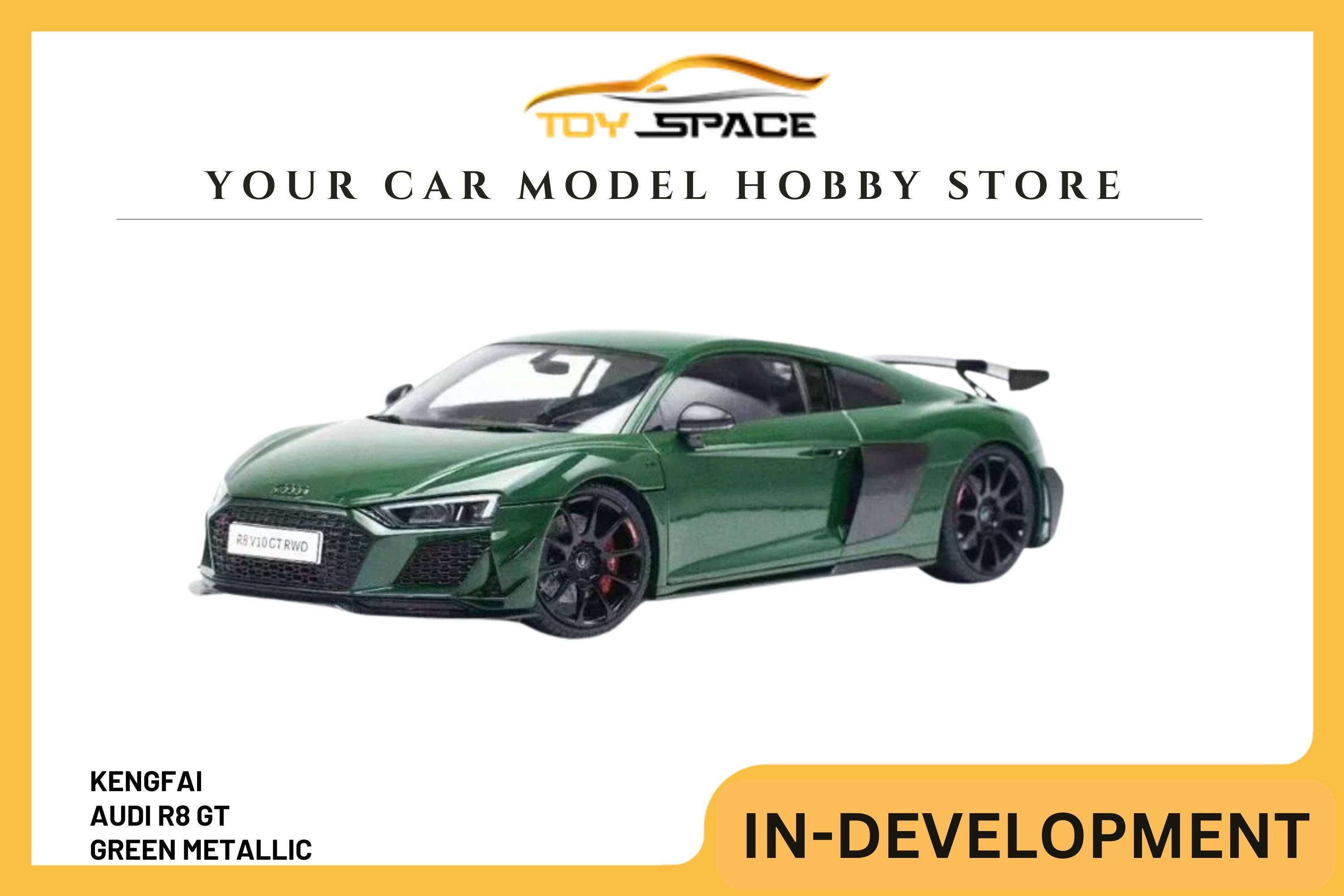 [KENGFAI] 1/18 Audi R8 GT - Green Metallic