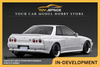 [IGNITION MODEL] 1:18 Nissan Skyline GT-R (R32) White MIDNIGHT Reina's R [IG3596]