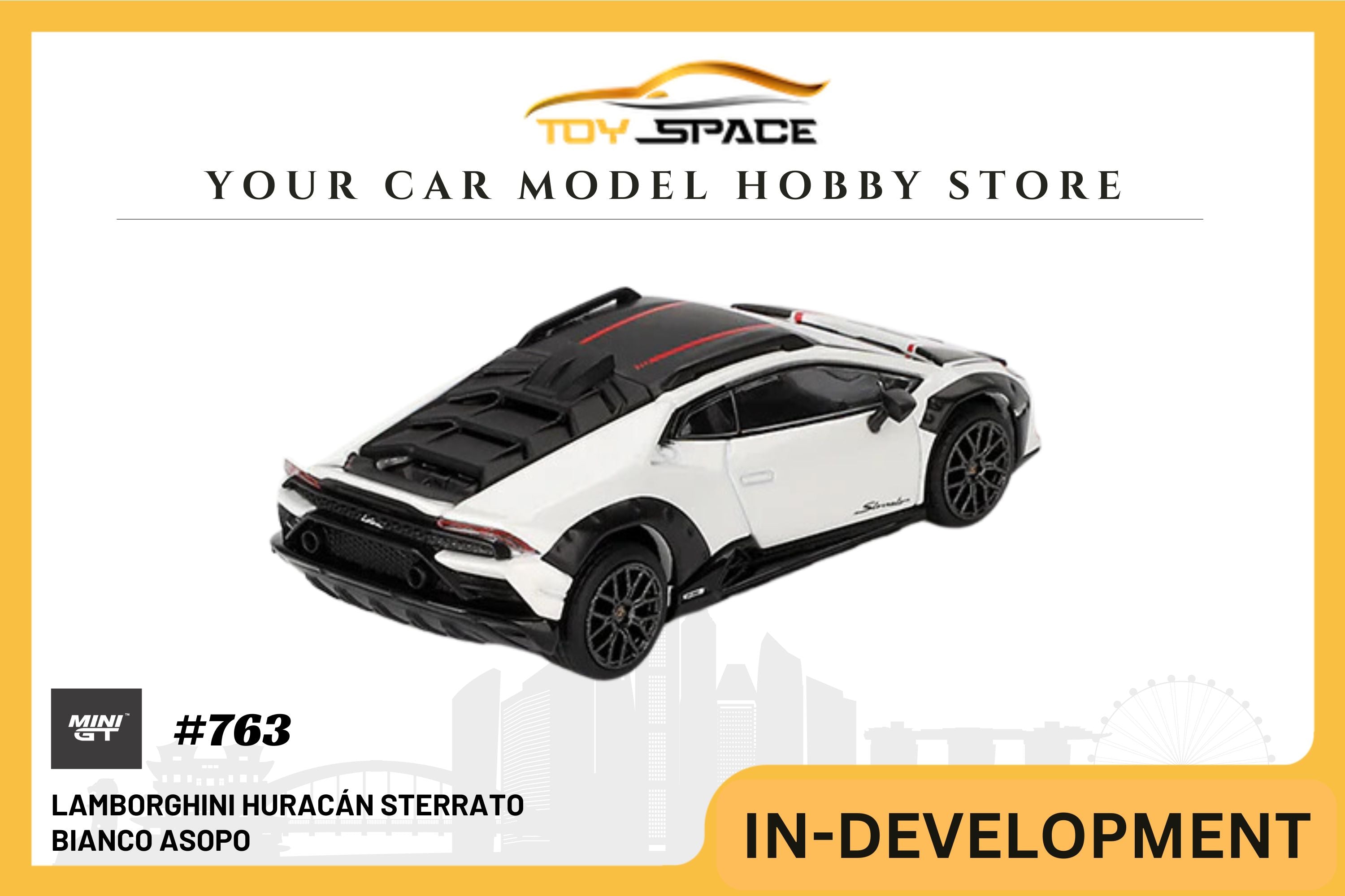 [MINI GT] Lamborghini Huracán Sterrato Bianco Asopo