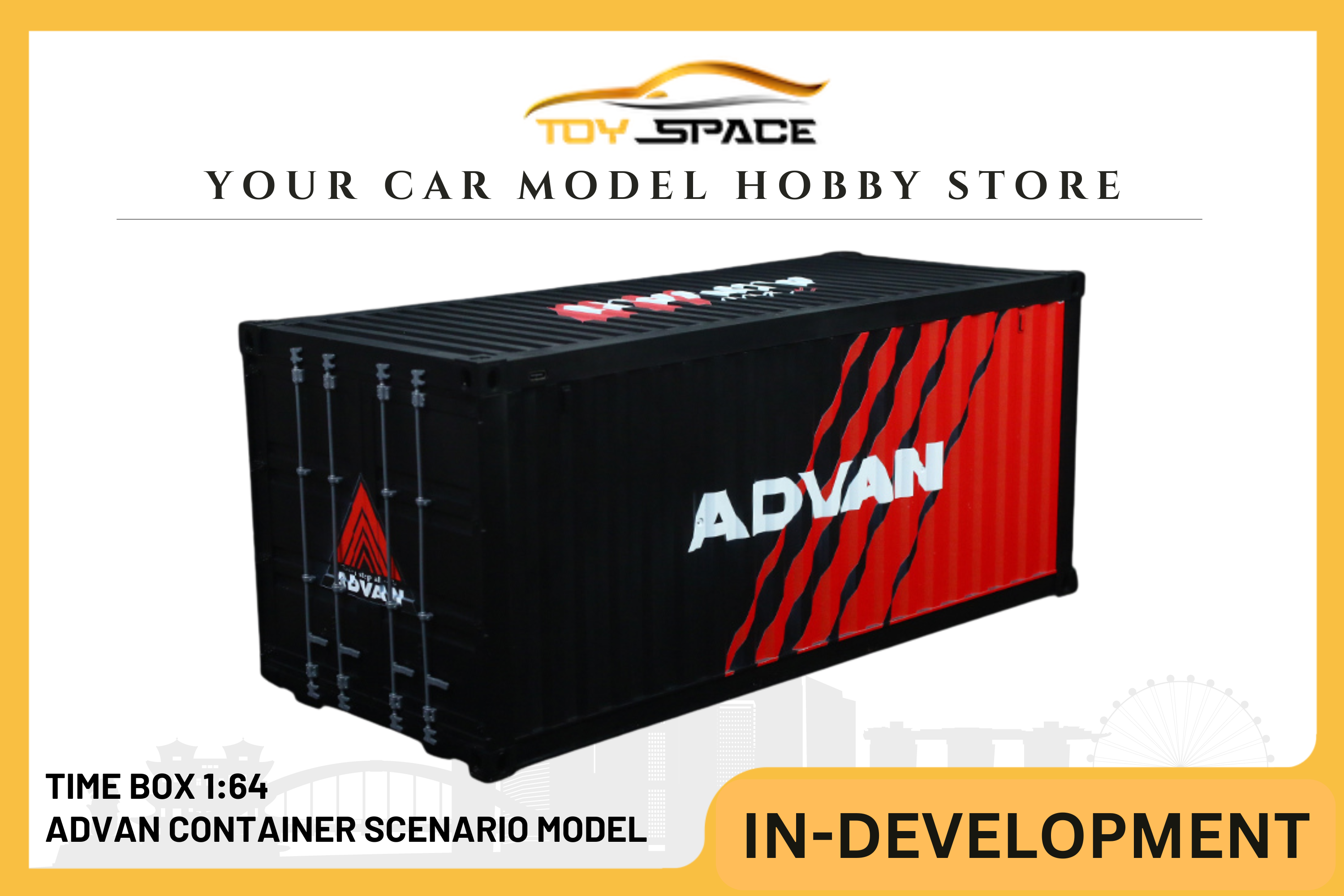 [TIME BOX] 1:64 Advan Container Scenario Model