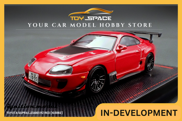 [IGNITION MODEL] 1:64 Toyota Supra (JZA80) RZ Red [IG3882]
