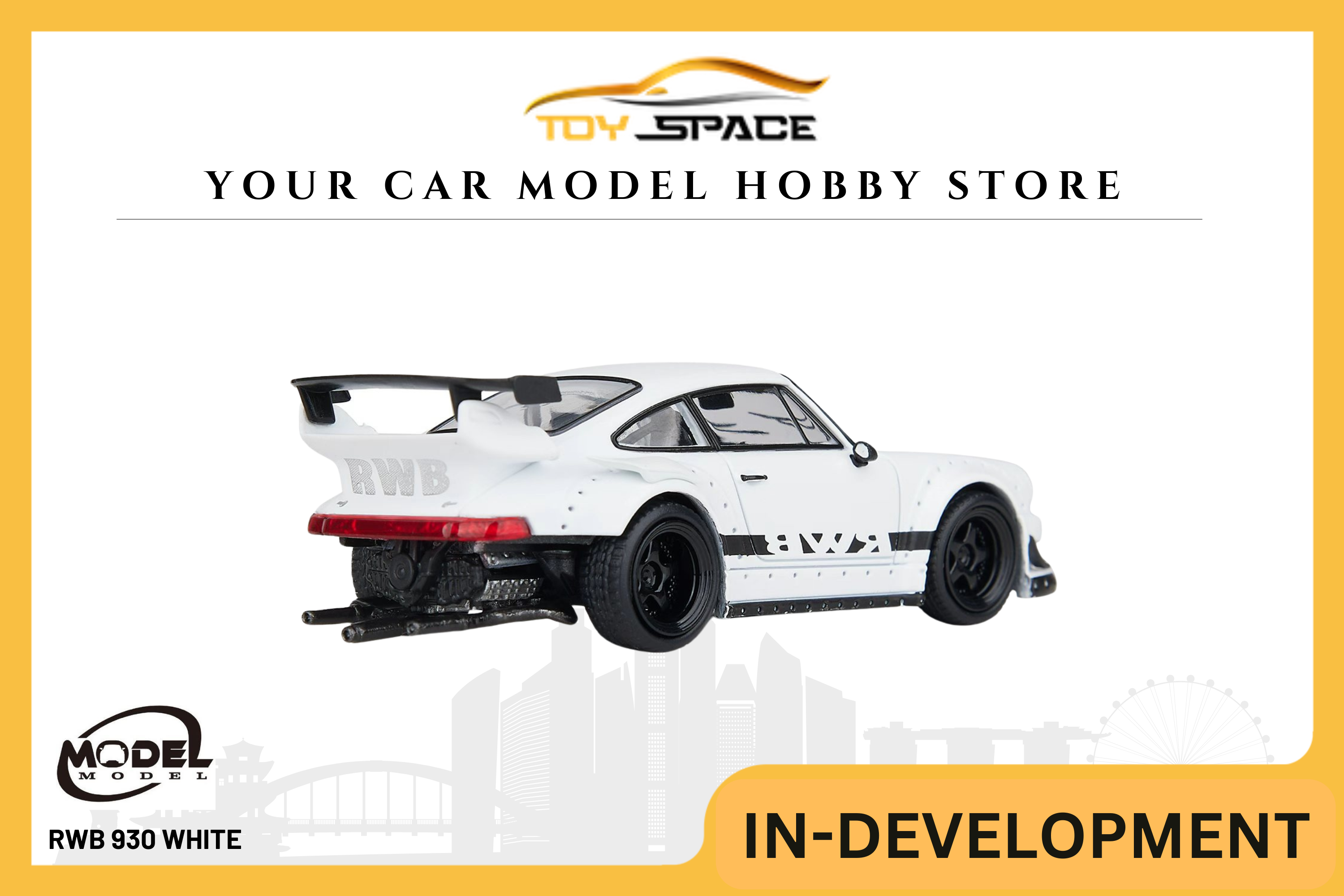 [MODEL MODEL] 1:64 RWB 930 White