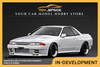 [IGNITION MODEL] 1:18 Nissan Skyline GT-R (R32) White MIDNIGHT Reina's R [IG3596]