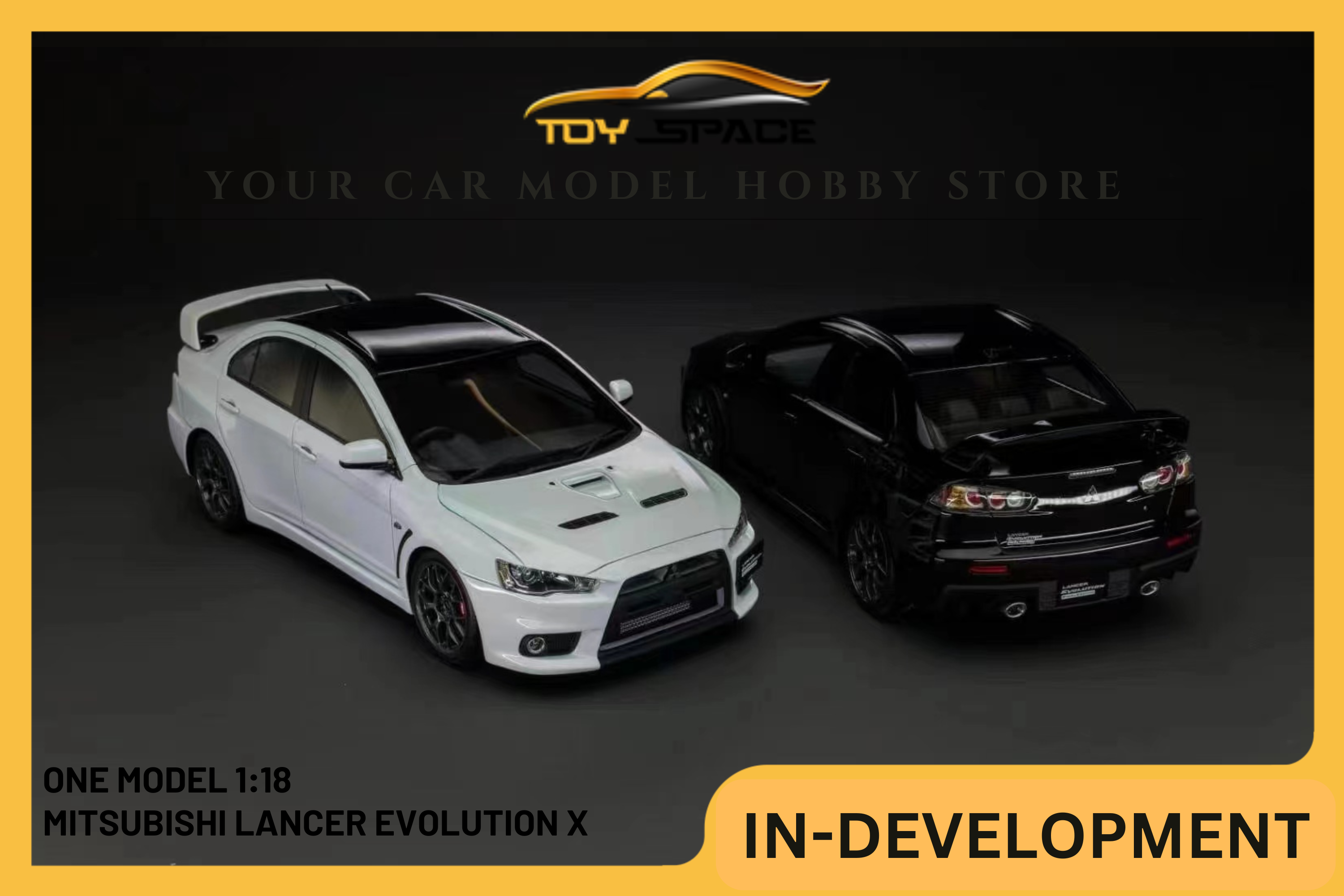 [ONE MODEL] 1:18 Mitsubishi Lancer Evolution X