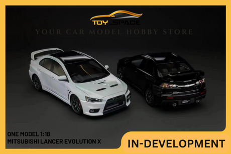 [ONE MODEL] 1:18 Mitsubishi Lancer Evolution X - Toy Space Diecast Online Store Singapore