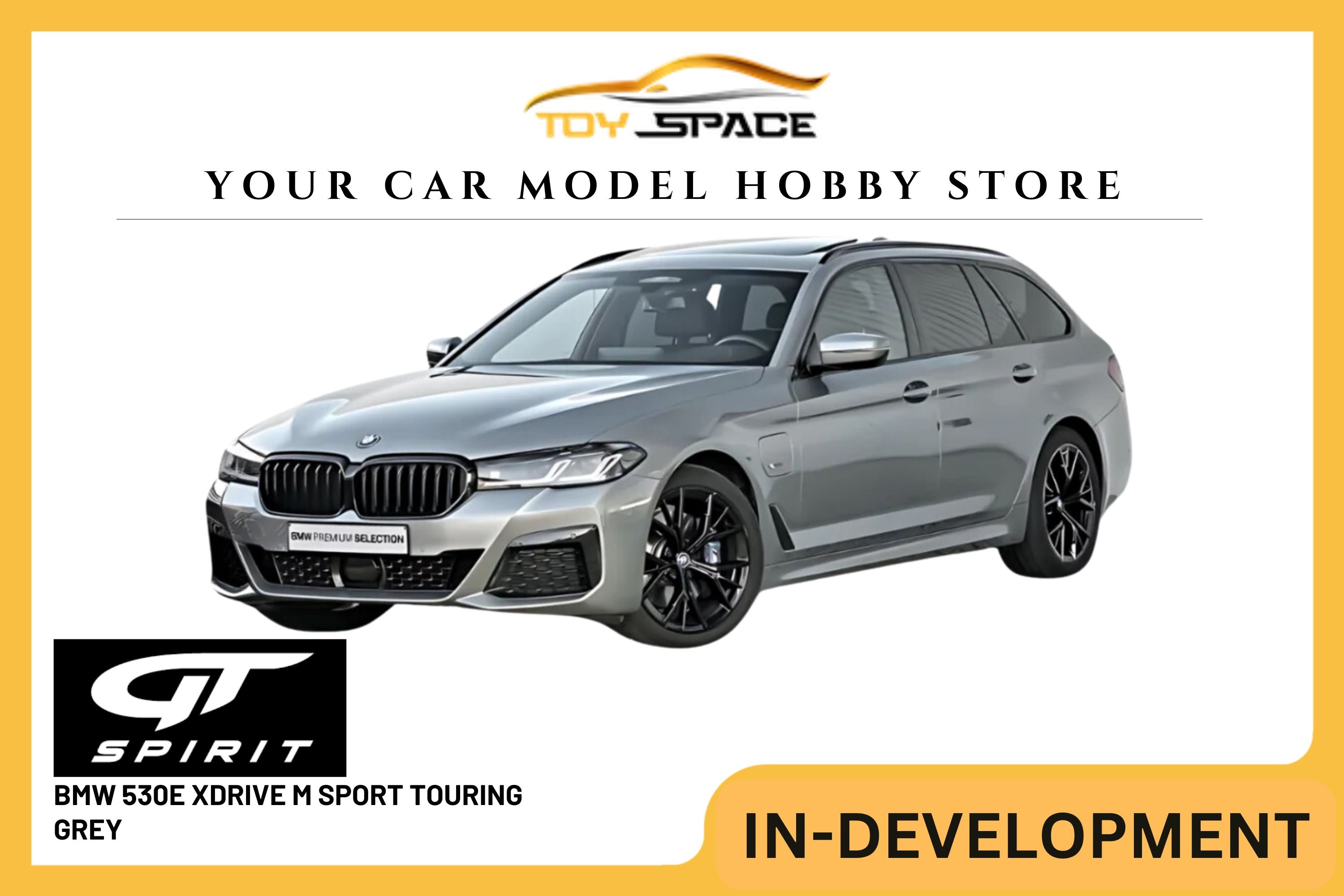 [GT SPIRIT] 1/18 BMW 530E Xdrive M Sport Touring Grey 2023 [GT485]