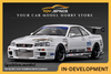 [IGNITION MODEL] 1:18 Top Secret 34GT-R (BNR34) White [IG3849]