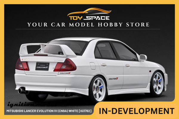 [IGNITION MODEL] 1:18 Mitsubishi Lancer Evolution IV (CN9A) White [IG3782]