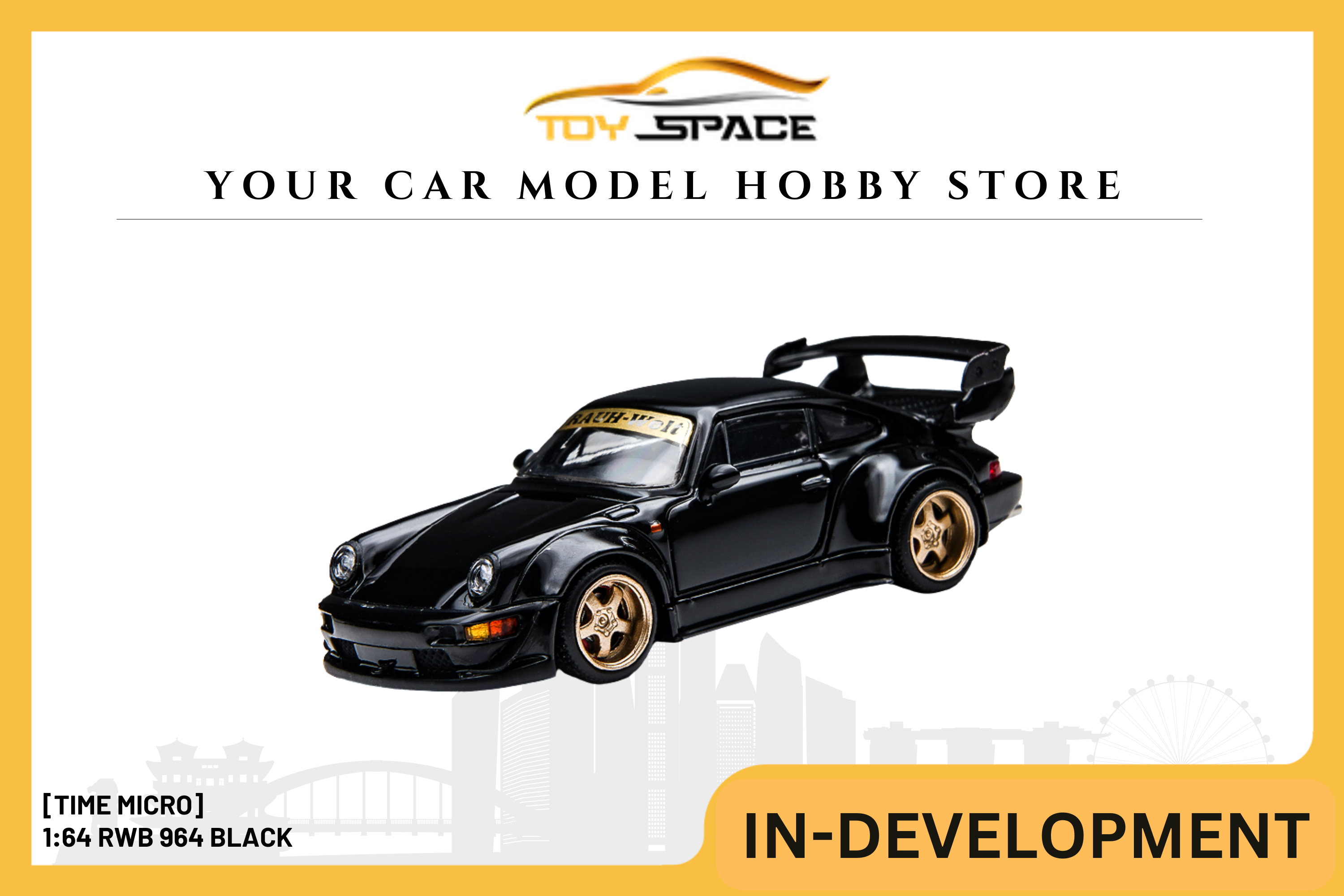 [TIME MICRO] 1:64 RWB 964 Black