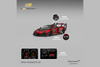 [CM MODEL] 1:64 Mclaren Senna GTR Metallic Red