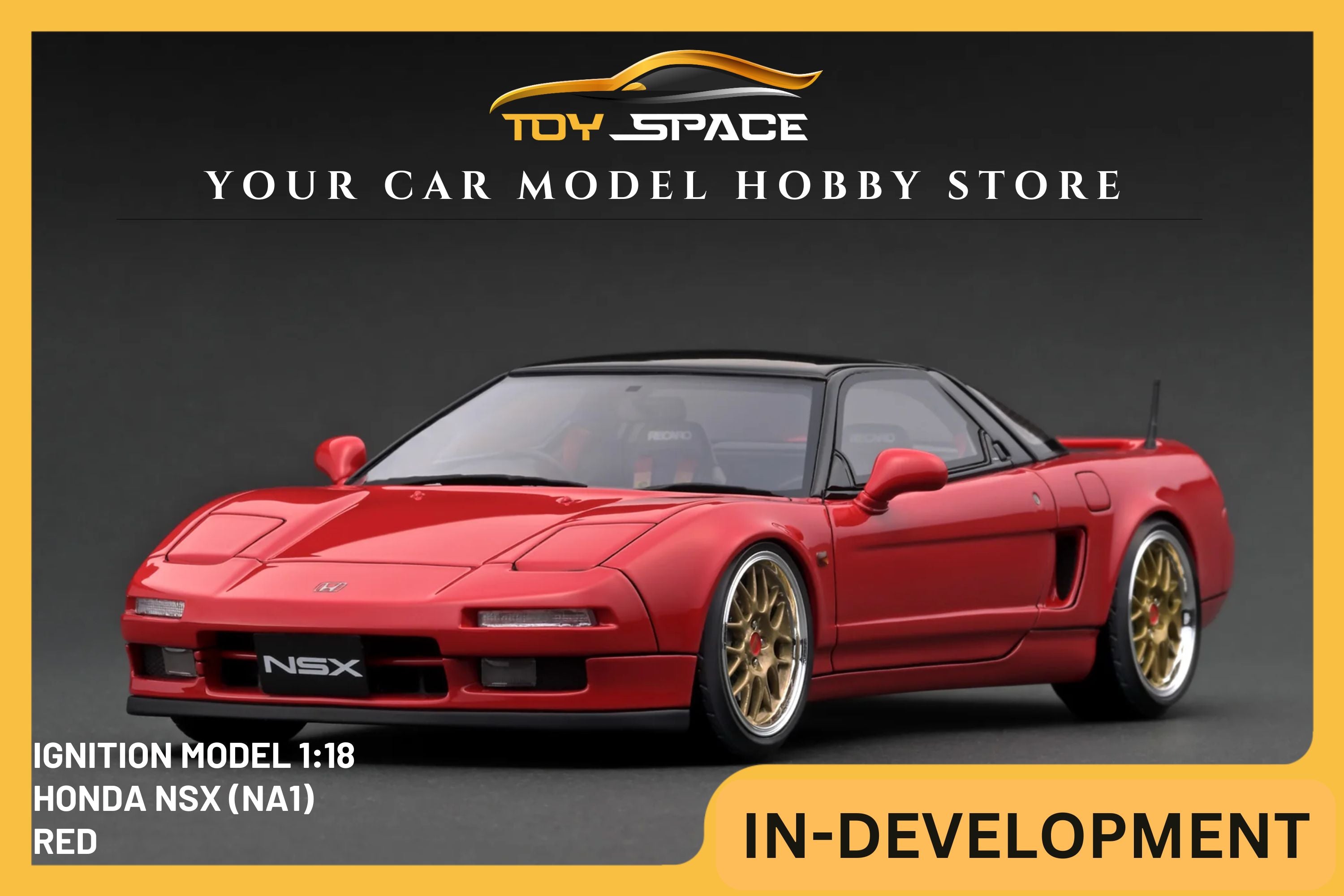 [IGNITION MODEL] 1/18 Honda NSX (NA1) Red [IG3483]