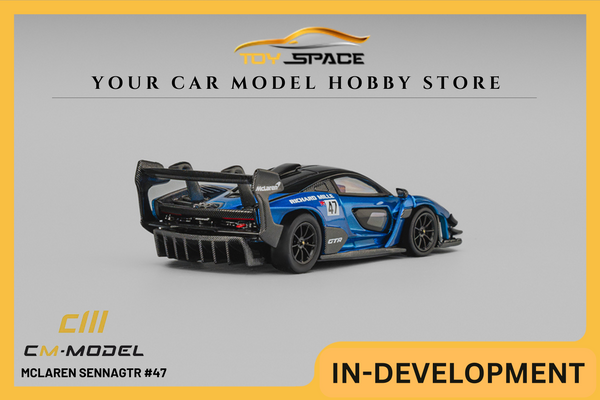 [CM MODEL] 1:64 Mclaren SennaGTR #47