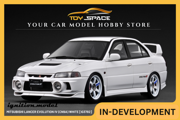 [IGNITION MODEL] 1:18 Mitsubishi Lancer Evolution IV (CN9A) White [IG3782]