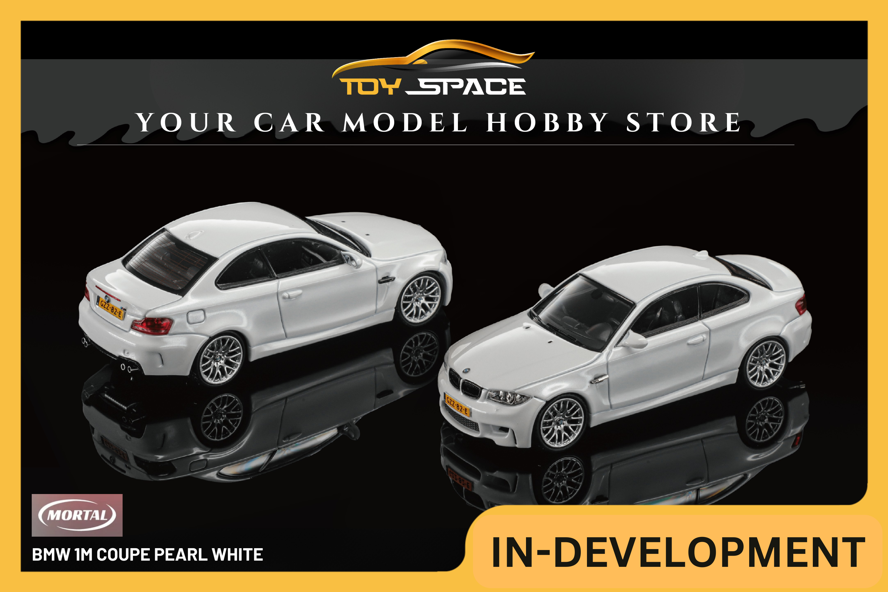 [MORTAL] 1:64 BMW 1M Coupe Pearl White