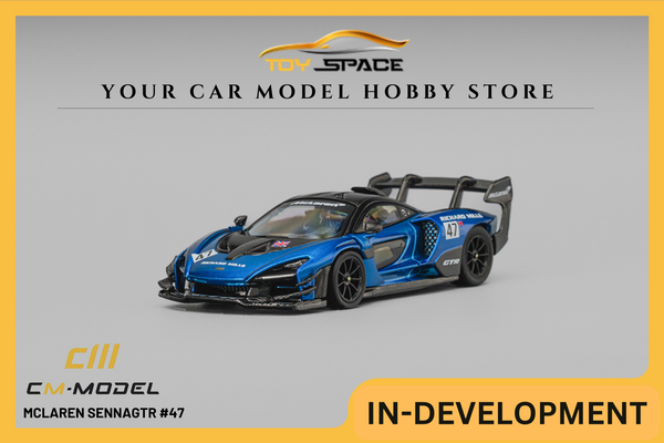 [CM MODEL] 1:64 Mclaren SennaGTR #47