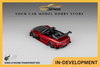 [MICRO TURBO] 1:64 S2000 JS Racing Transparent Red