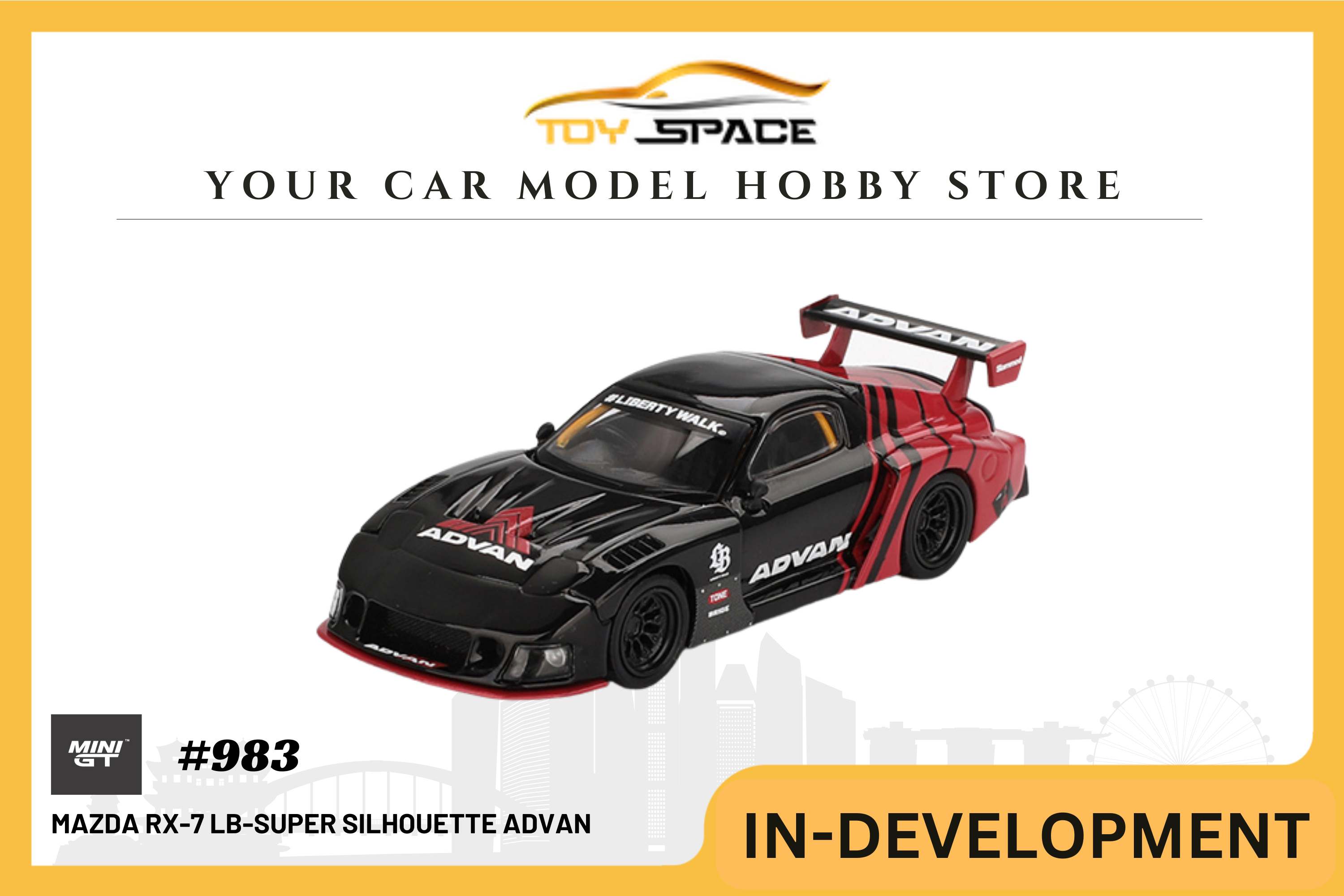 [MINI GT] Mazda RX-7 LB-Super Silhouette Advan