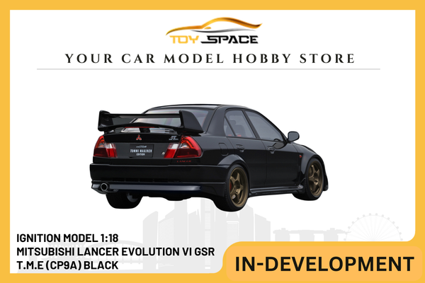 [IGNITION MODEL] 1:18 Mitsubishi Lancer Evolution VI GSR T.M.E (CP9A) Black [IG3682]