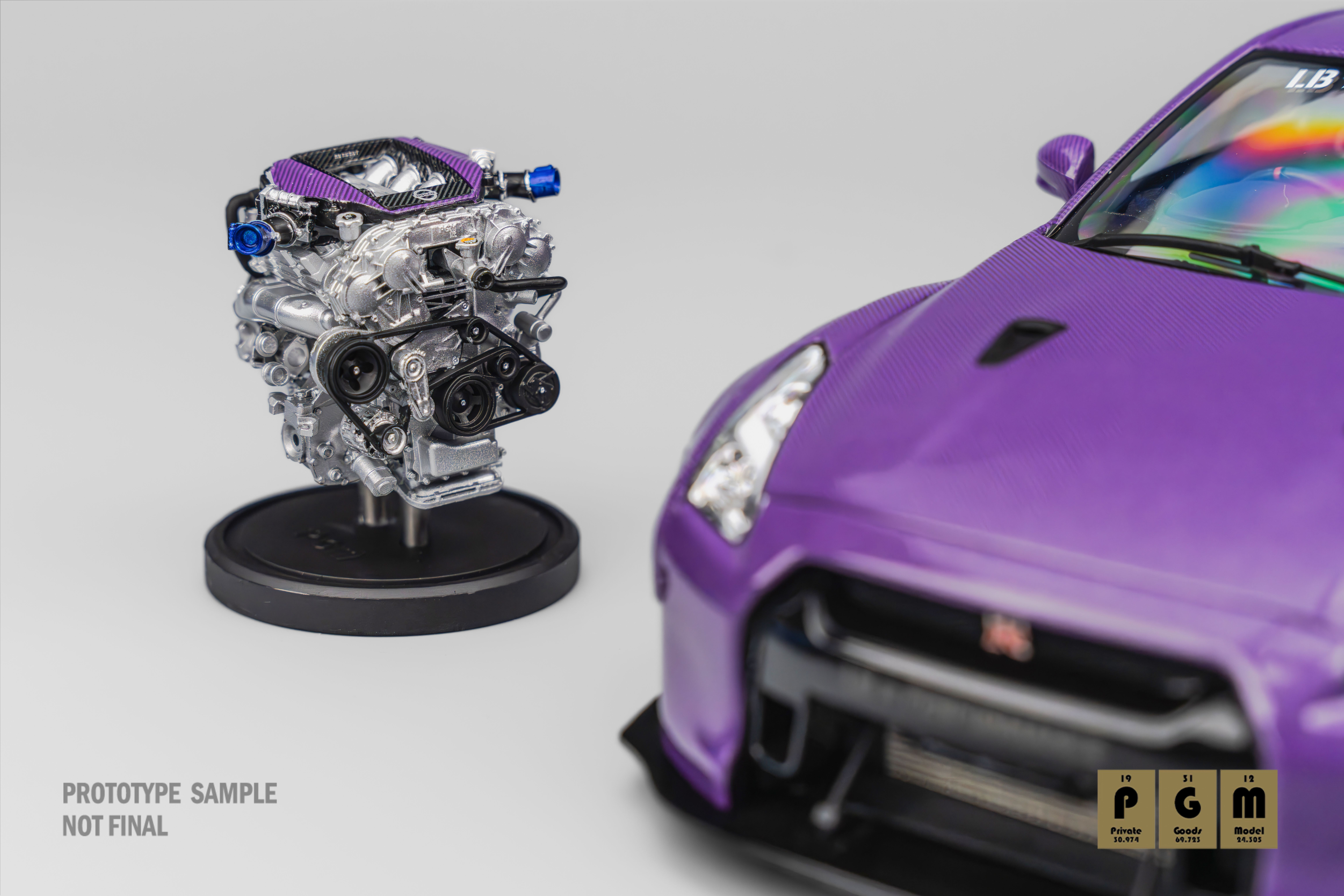 [PGM] 1:18 LBWK Nissan GTR R35 Carbon Fibre