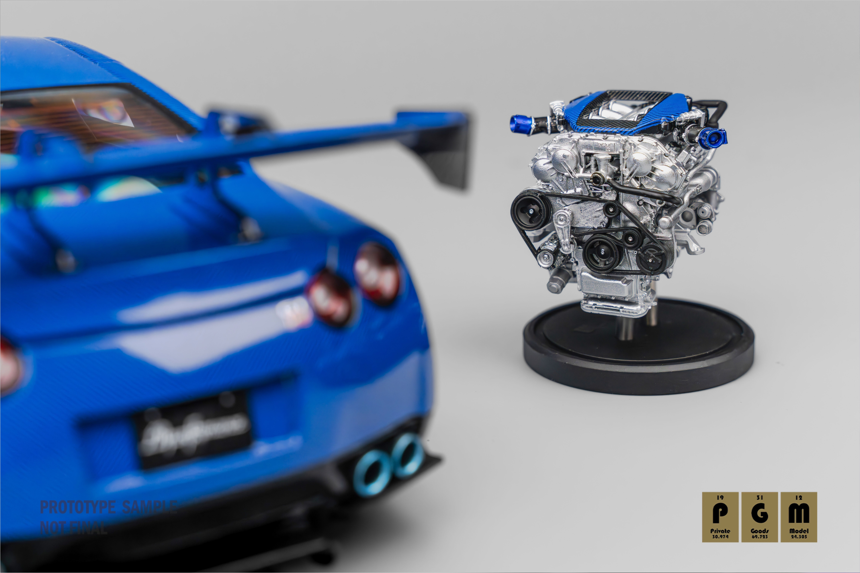 [PGM] 1:18 LBWK Nissan GTR R35 Carbon Fibre
