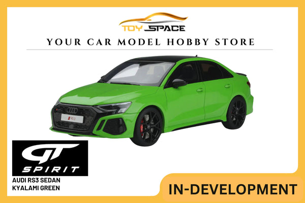 [GT SPIRIT] 1/18 2021 Audi RS3 Sedan 2021 Kyalami Green [GT414]