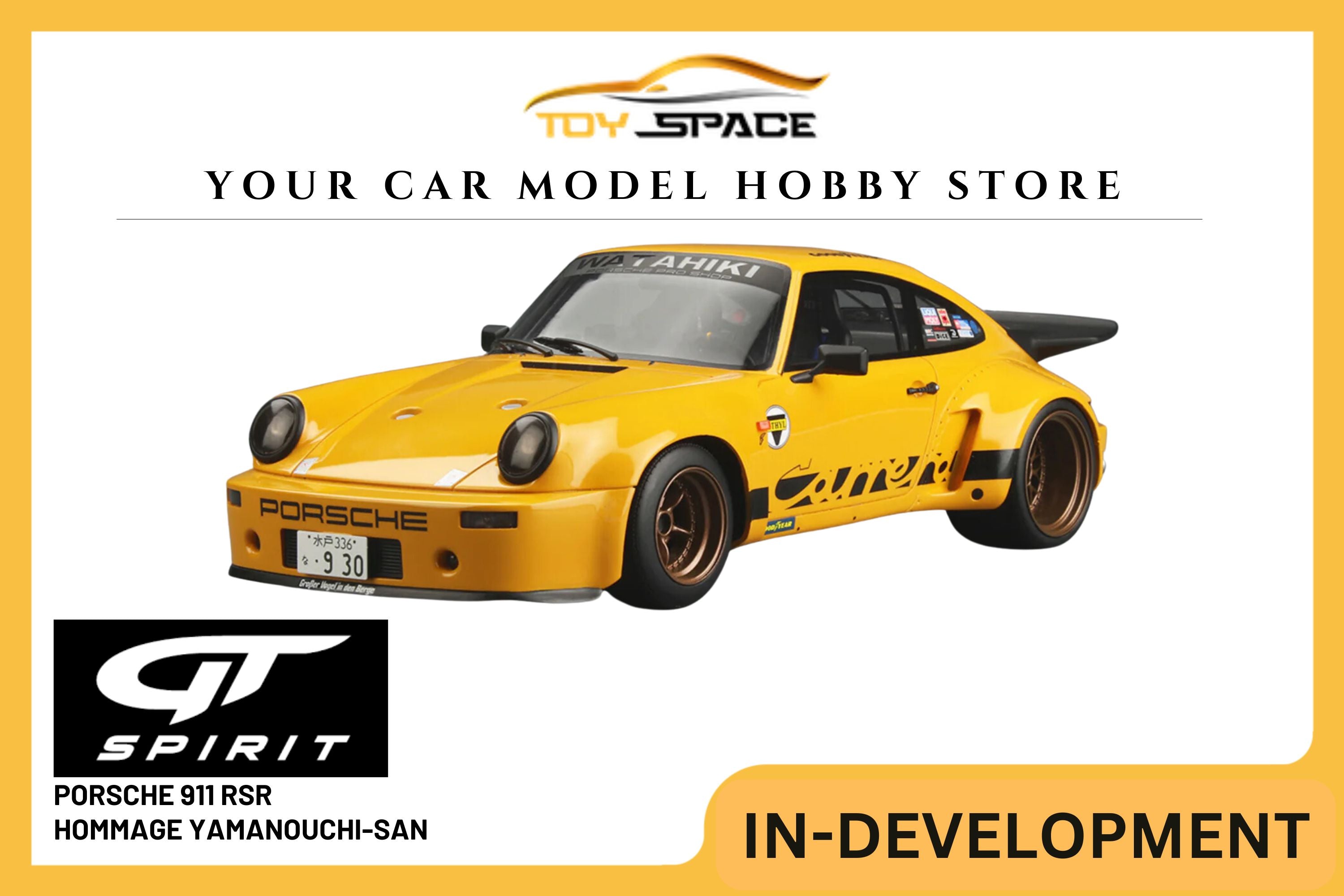 [GT SPIRIT] 1/18 Porsche 911 RSR Hommage Yamanouchi-san [GT394]