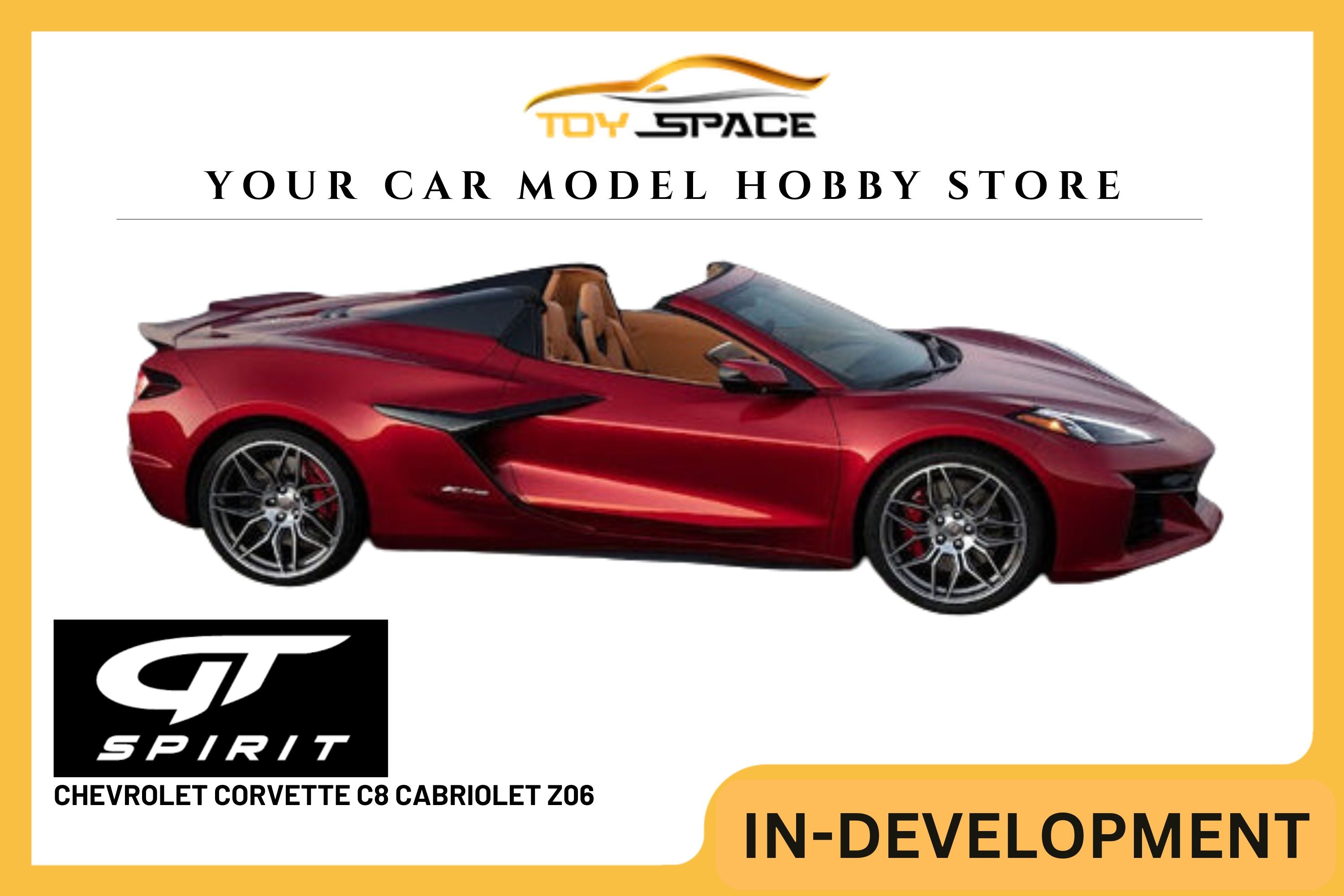 [GT SPIRIT] 1/18 Chevrolet Corvette C8 Cabriolet Z06 2022 [GT402]