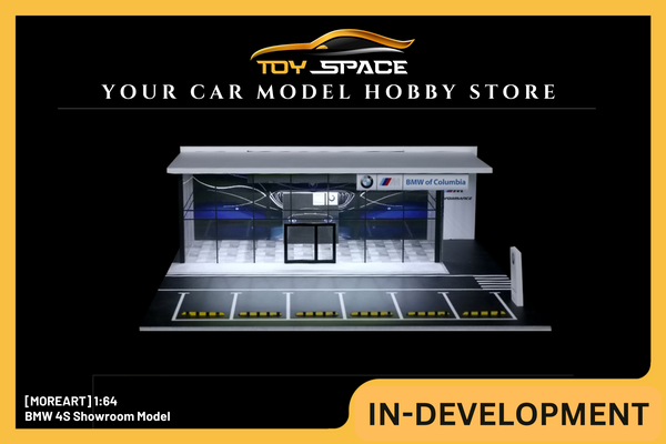 [MOREART] 1/64 BMW 4S Showroom Model