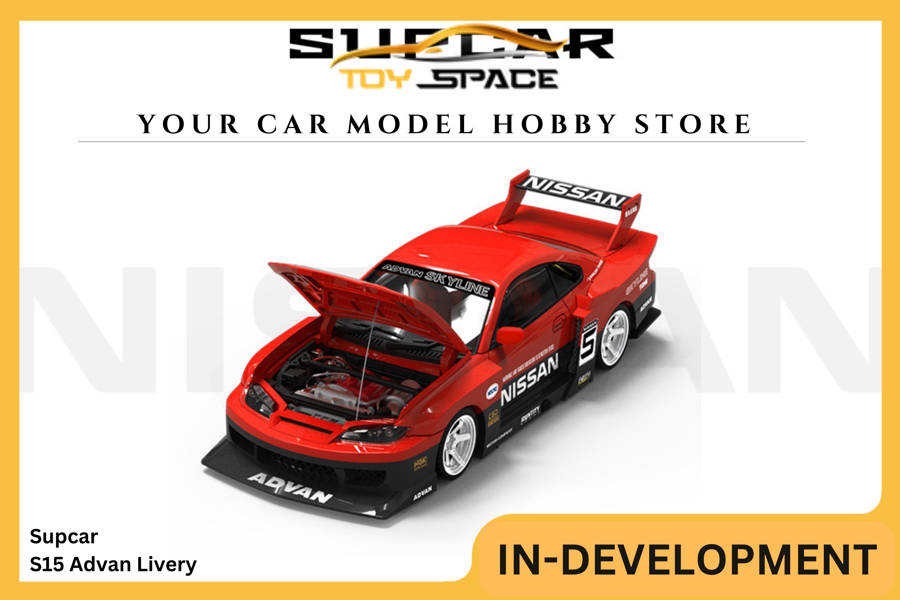 [SUPCAR] 1:64 S15 Advan Livery