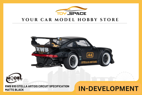 [MODEL MODEL] 1:64 RWB 930 Stella Artois Circuit Specification Matte Black