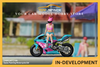 [MOREART] 1/64 Game Painting Motorcycle Girl