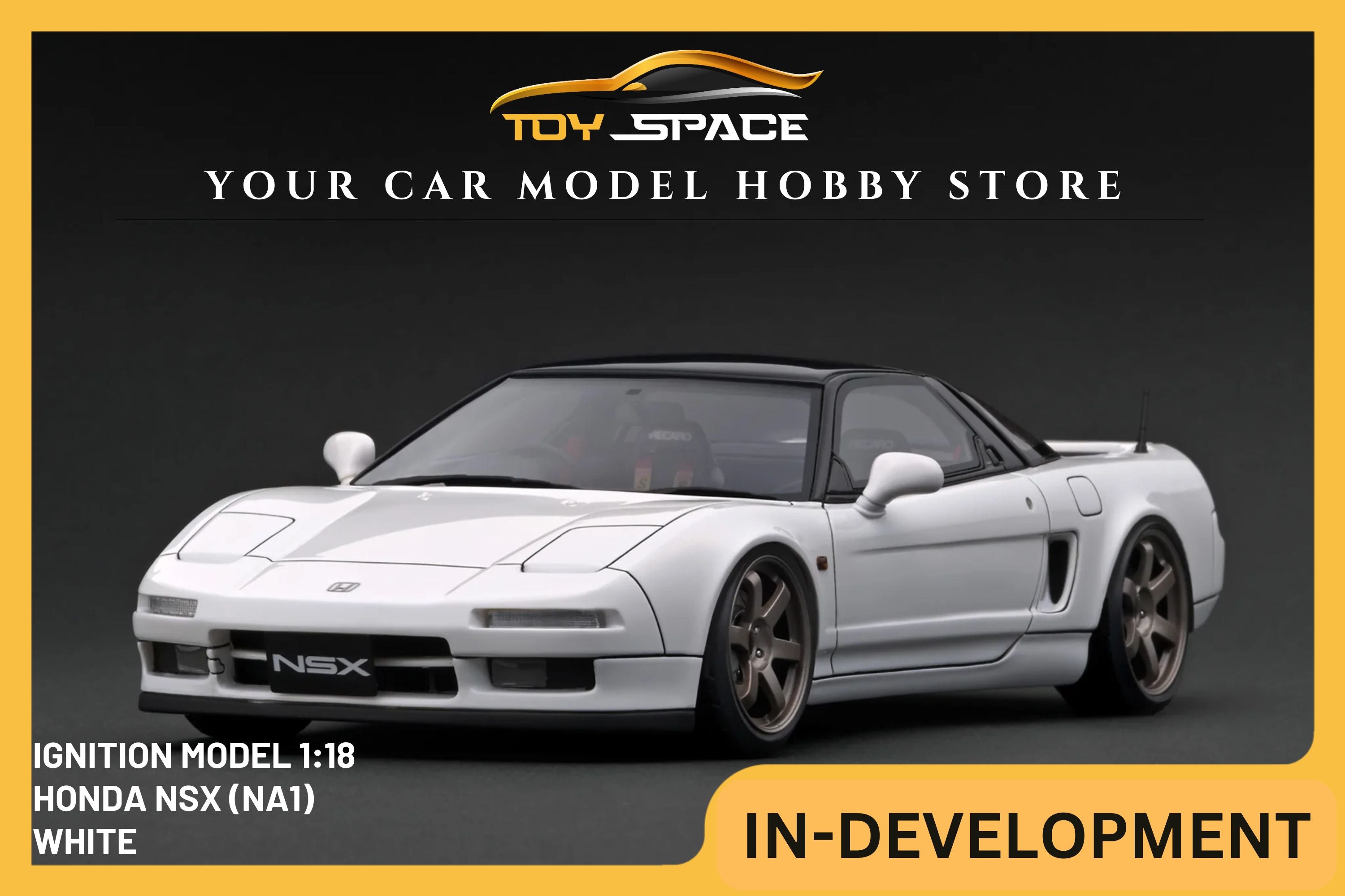 [IGNITION MODEL] 1/18 Honda NSX (NA1) White [IG3485]