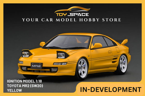 [IGNITION MODEL] 1/18 Toyota MR2 (SW20) Yellow [IG3333]