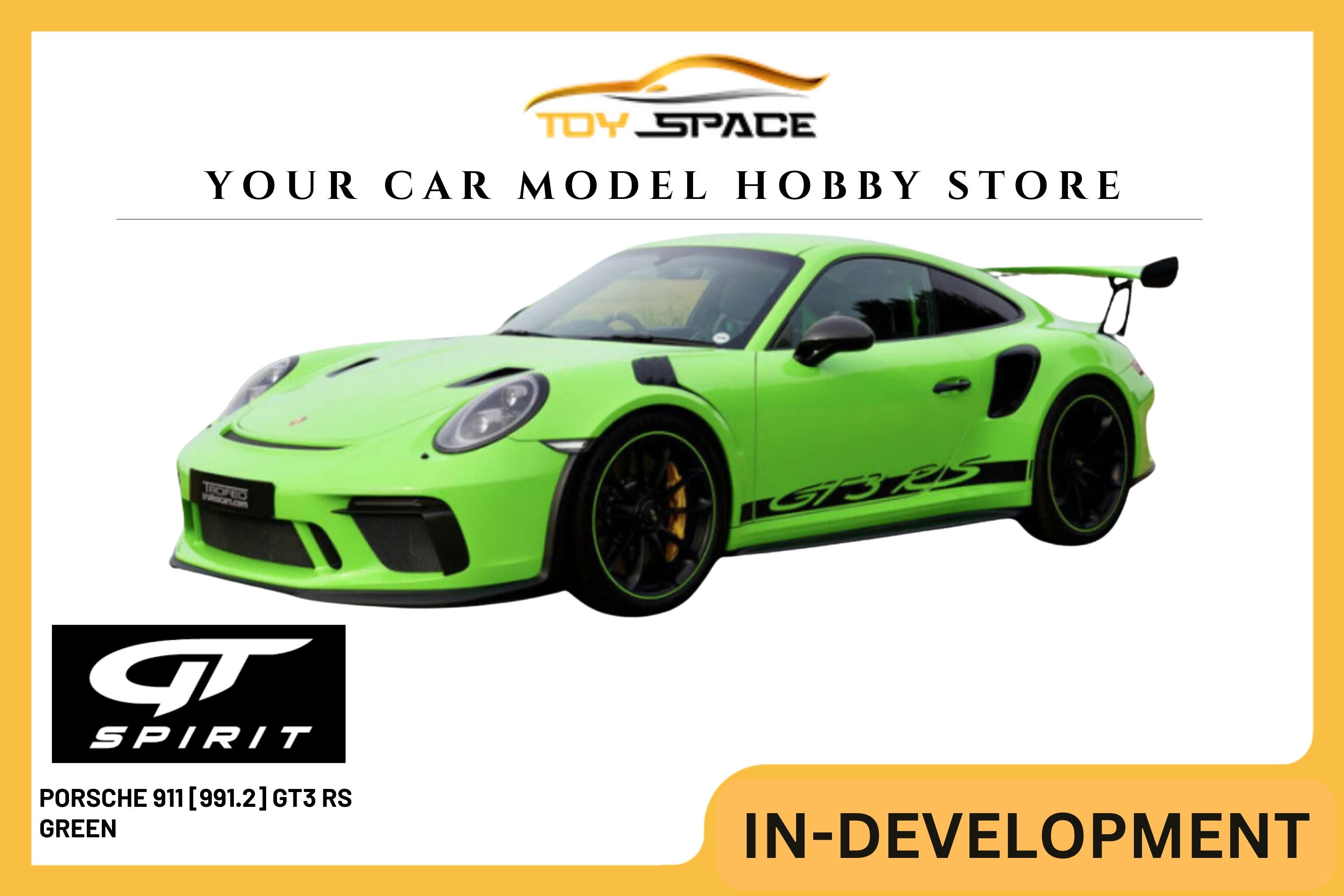 [GT SPIRIT] 1/12 Porsche 911 [991.2] GT3 RS Green 2019 [GT917]