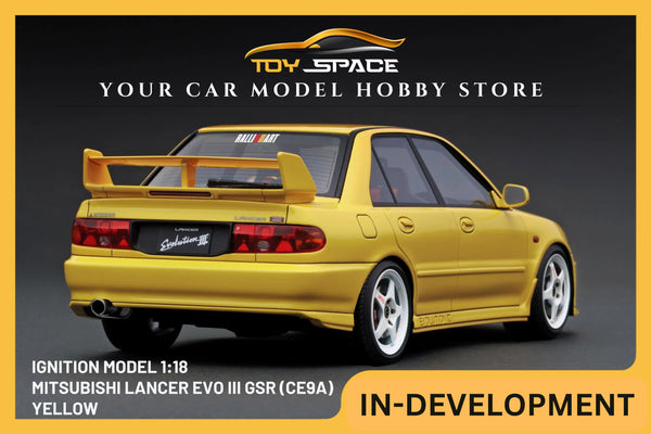 [IGNITION MODEL]1/18 Mitsubishi Lancer Evolution III GSR (CE9A) Yellow [IG3551]