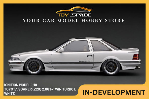 [IGNITION MODEL] 1/18 Toyota Soarer (Z20) 2.0GT-Twin Turbo L White [IG3481]