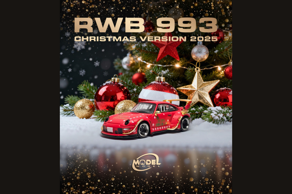 [MODEL MODEL] 1:64 RWB 993 Christmas Version 2025