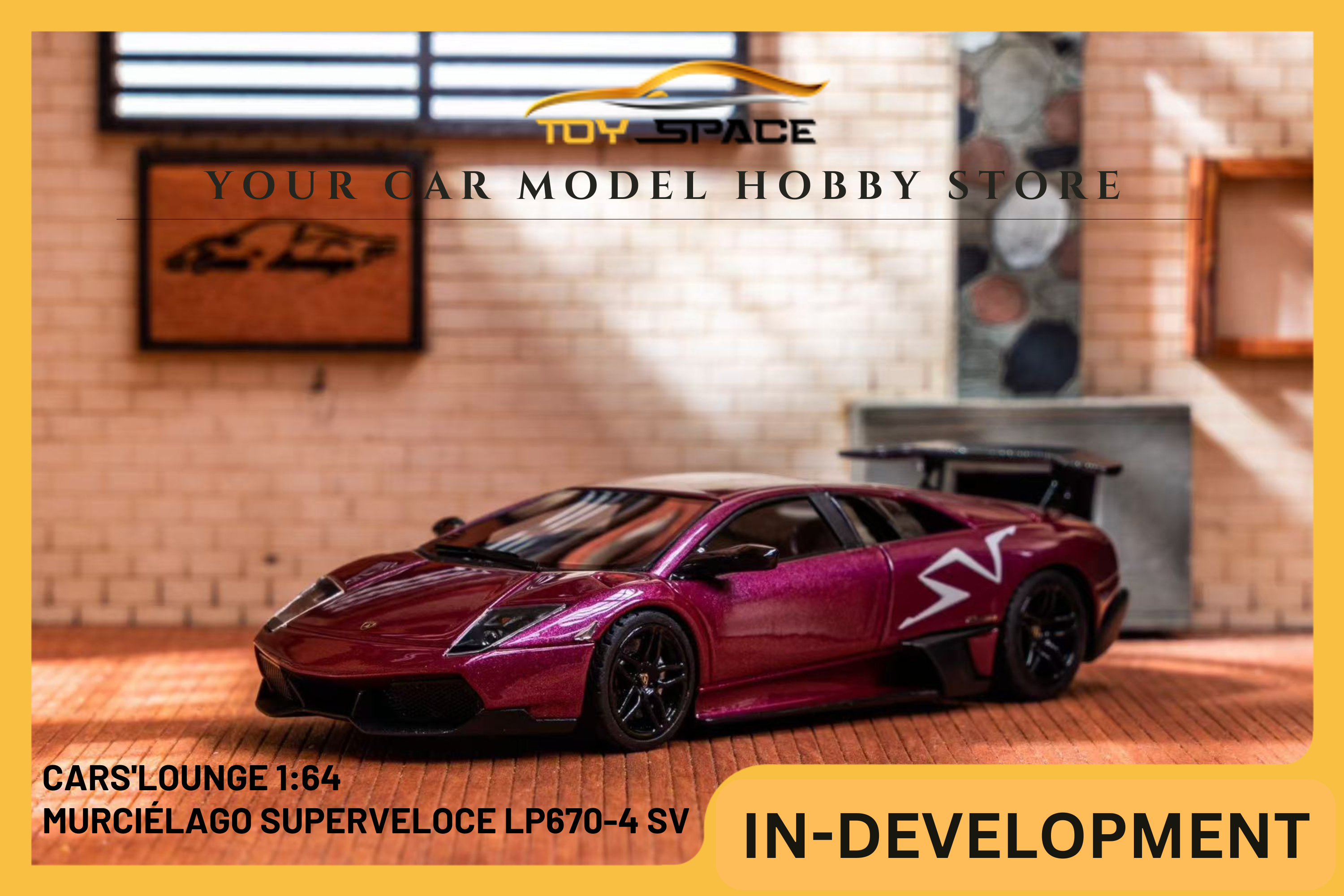 [CARS'LOUNGE] 1:64 Murciélago Superveloce LP670-4 SV