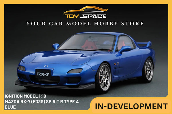 [IGNITION MODEL] 1/18 Mazda RX-7 (FD3S) Spirit R Type A Blue Metallic [IG3607]