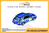 [FURUYA] 1:64 Subaru Impreza WRX STi 8th Generations Travel Version Rally Blue