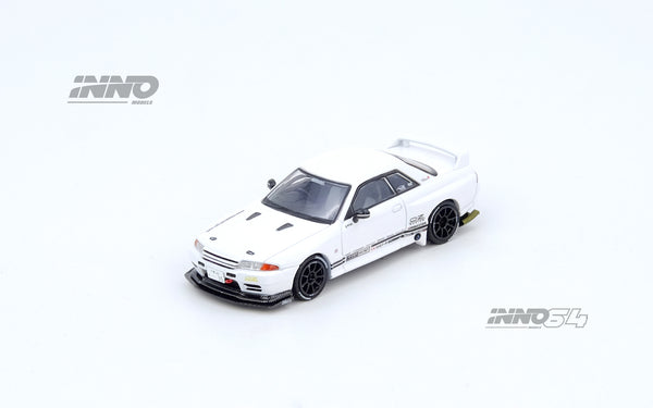 [INNO64] Top Secret VR32 GT-R White