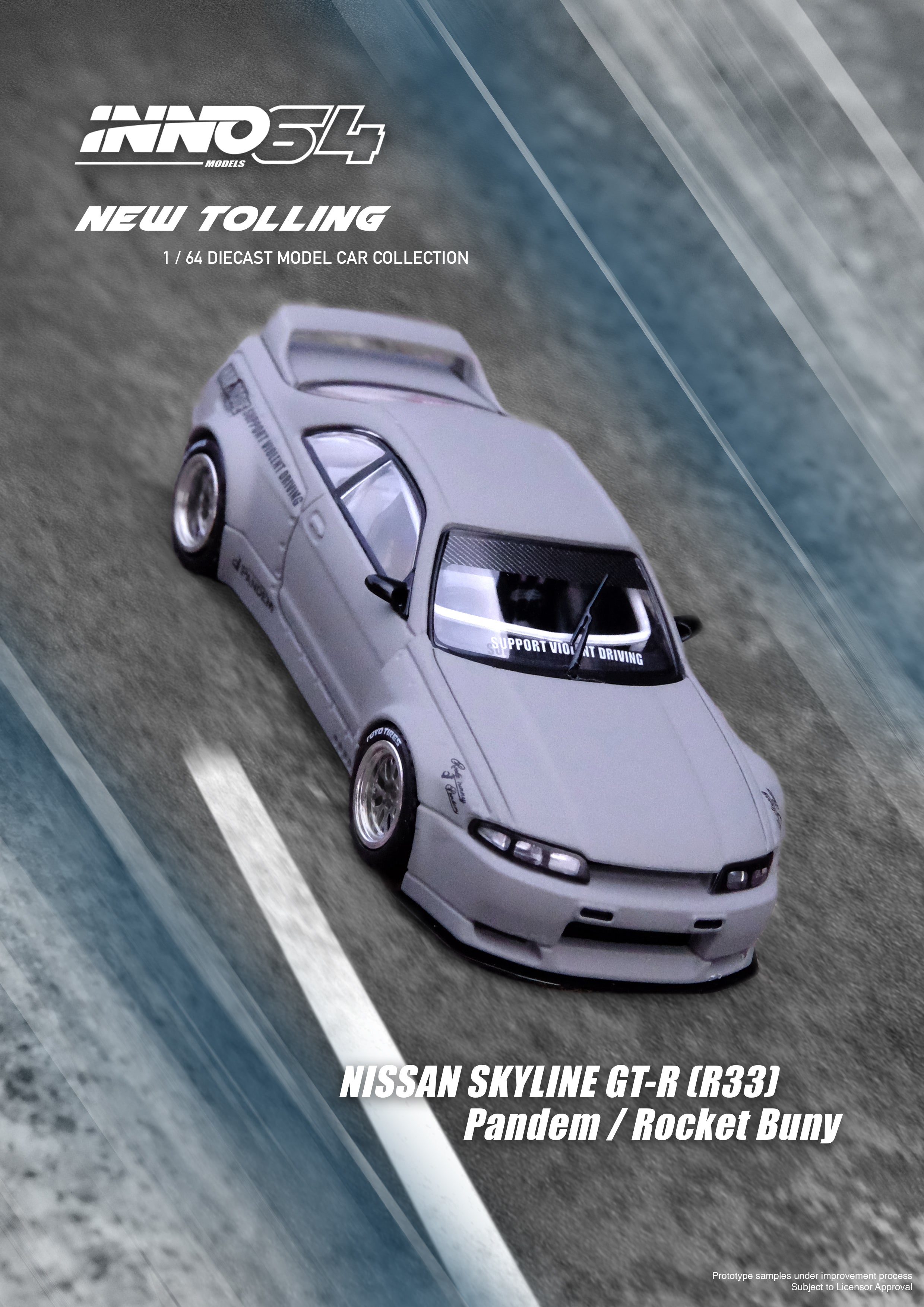 Inno64 Nissan Skyline GT-R (R33) 