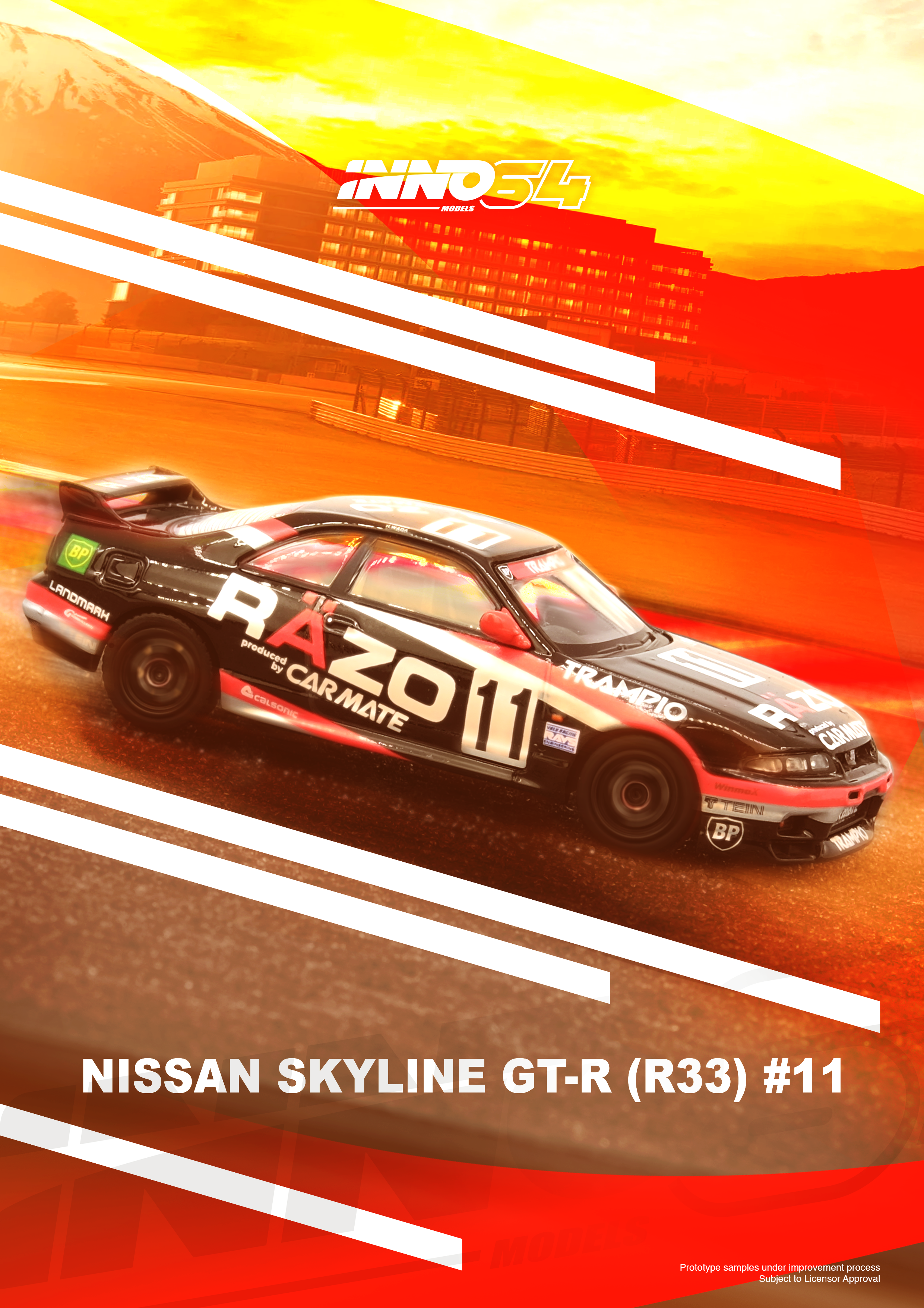 [INNO64] Nissan Skyline GT-R R33 #11 