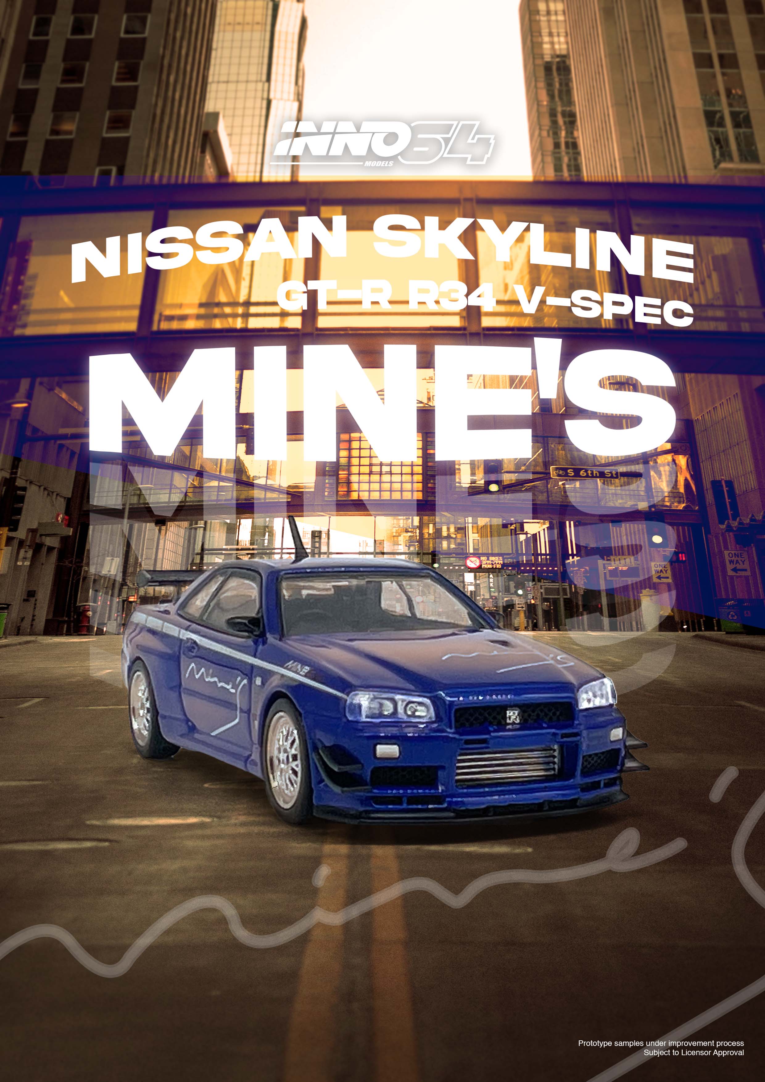 [INNO64] Nissan Skyline GT-R (R34) V-Spec Tuned By 