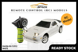 [LDRC] Remote-Controlled Car - Mazda RX-7 (FC) White - Toy Space Diecast Online Store Singapore