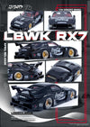 Inno64 Mazda RX7 (FD3S) LB-Super Silhouette Black